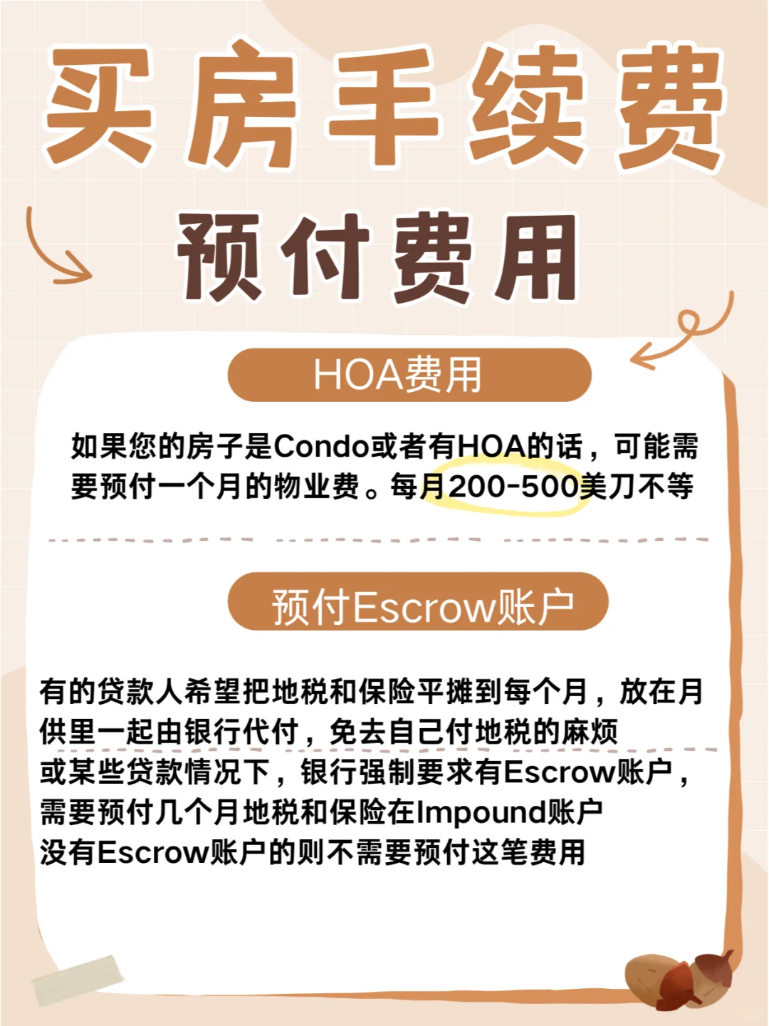 在美国买房｜买房手续费用全解，新手必看