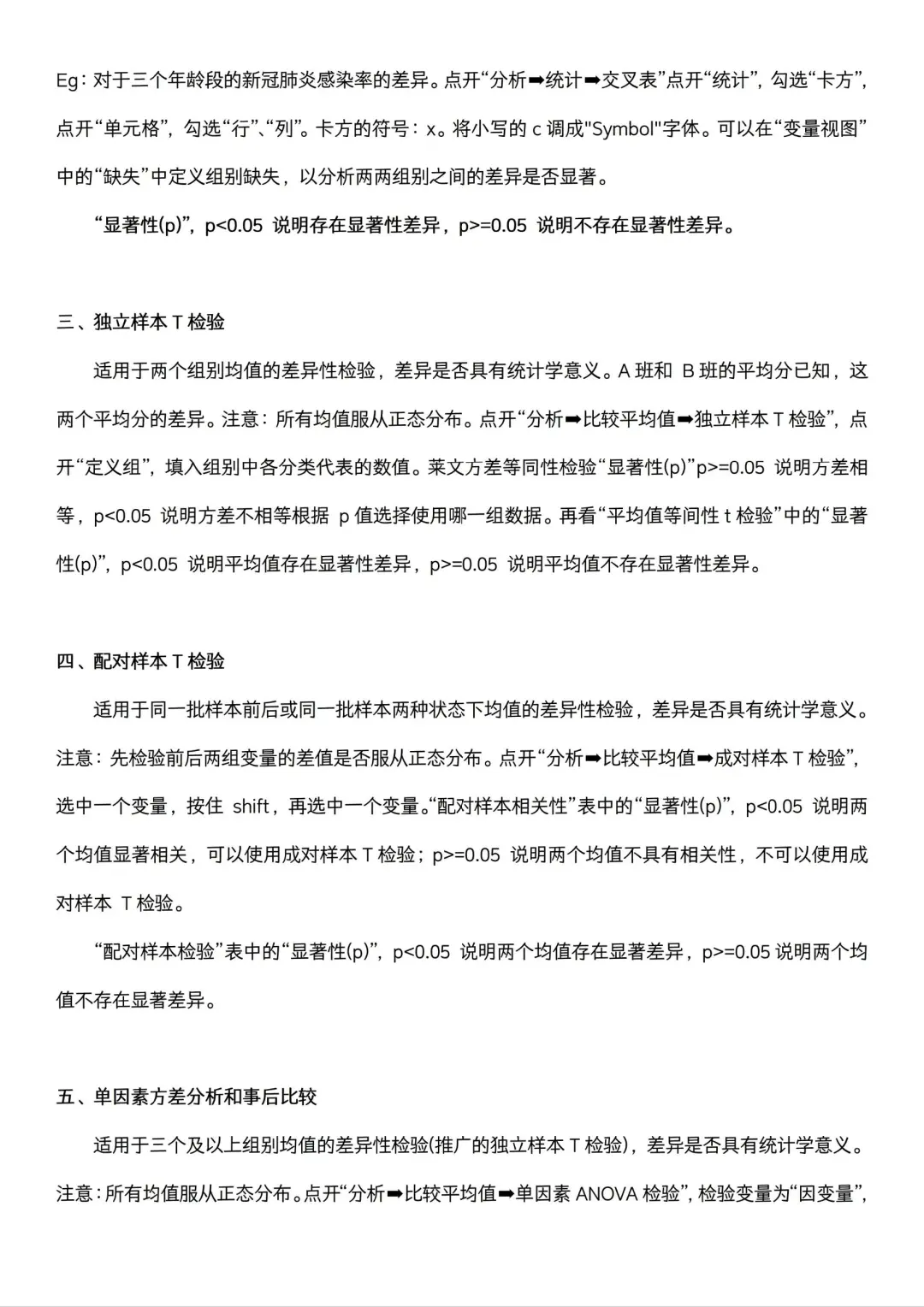 导师亲自整理的spss数据分析步骤🥳