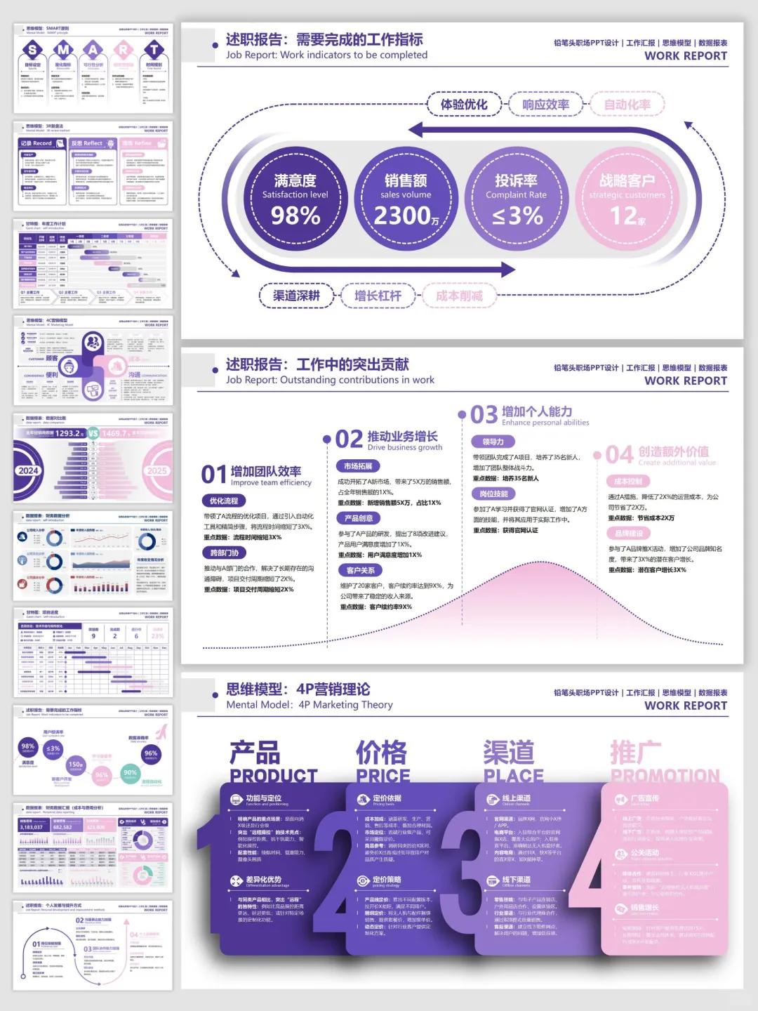 领导追着我要PPT模版