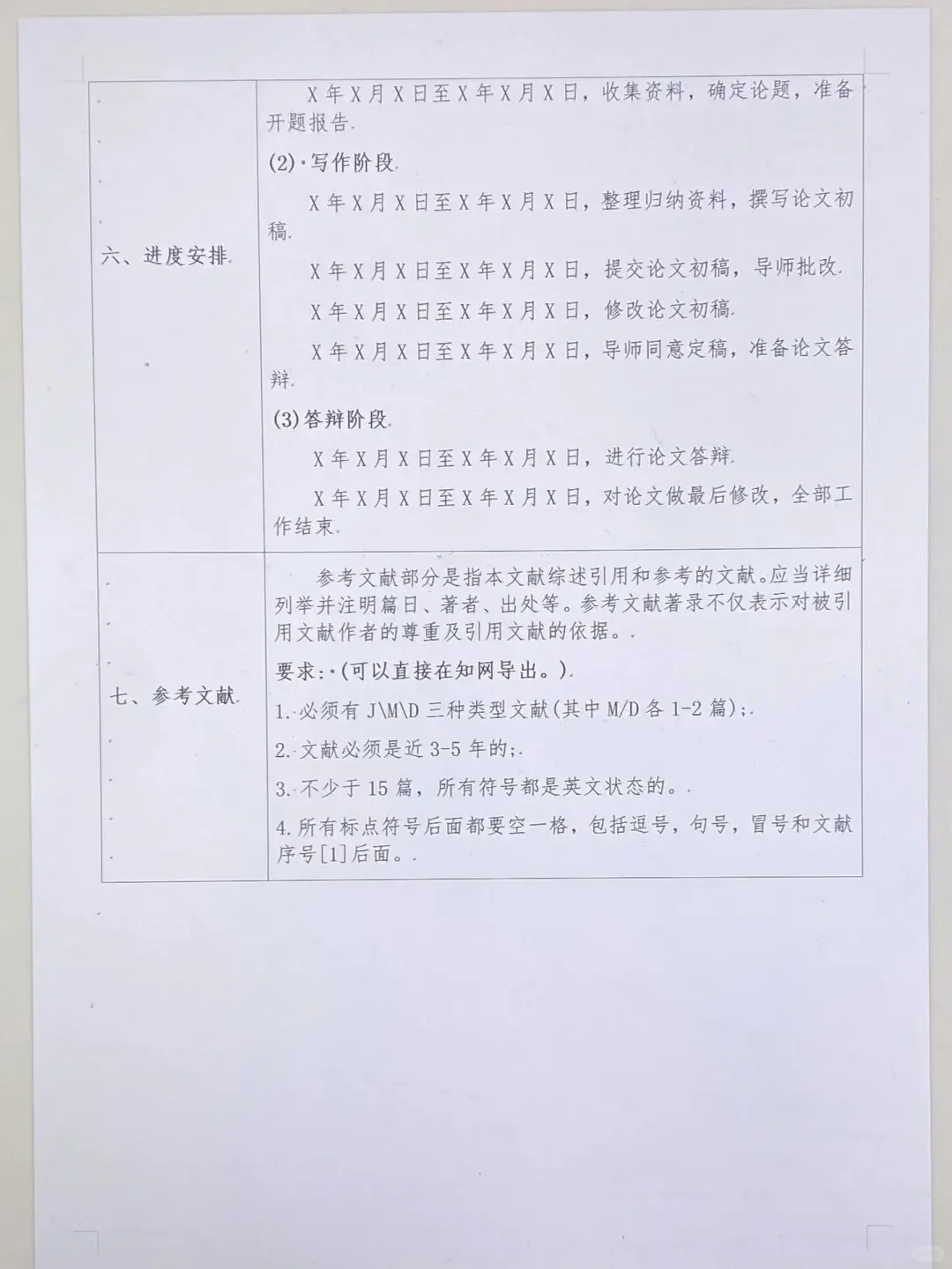 可以照着抄的开题报告🤗