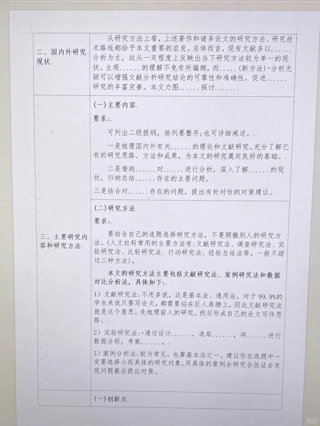 可以照着抄的开题报告🤗