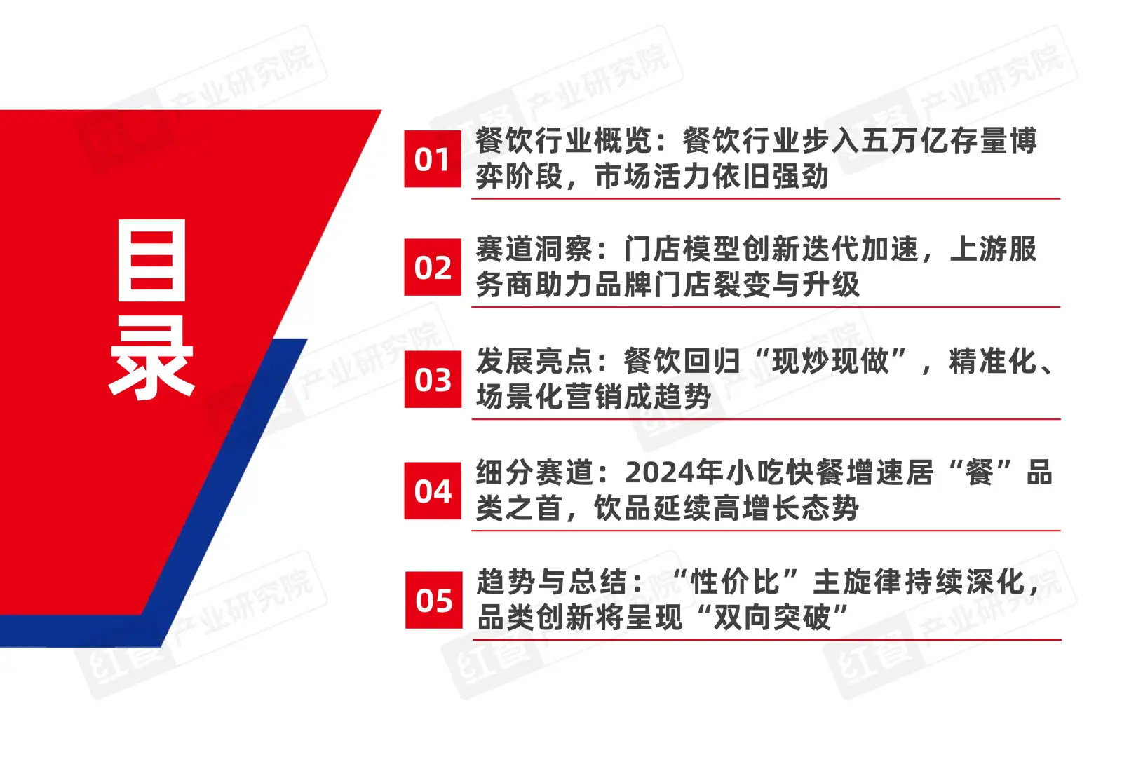 2025中国餐饮品类发展报告