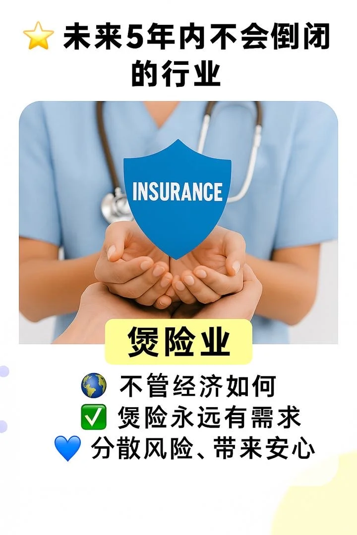 🇲🇾未来五年内不会倒闭的行业