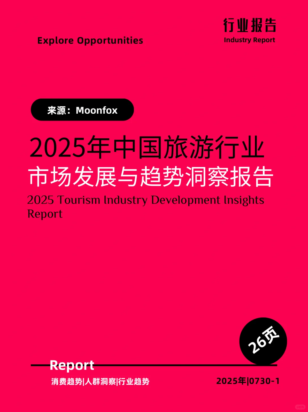 2025年中国旅游市场发展与趋势洞察报告