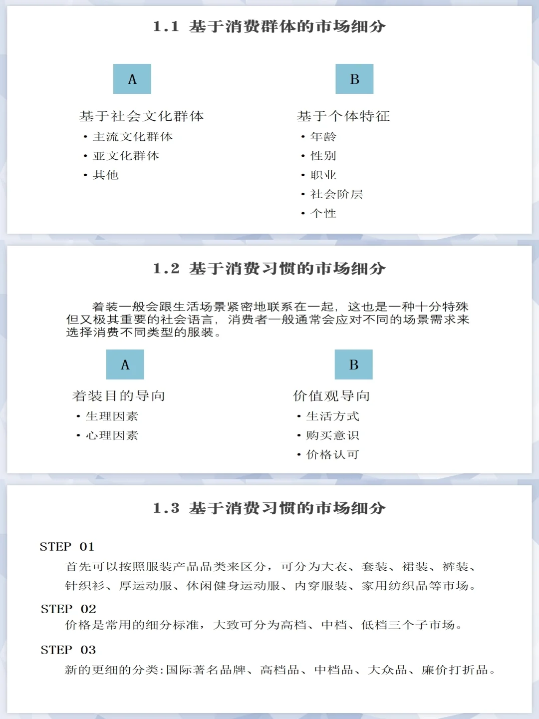 服装行业年度市场调研分析报告