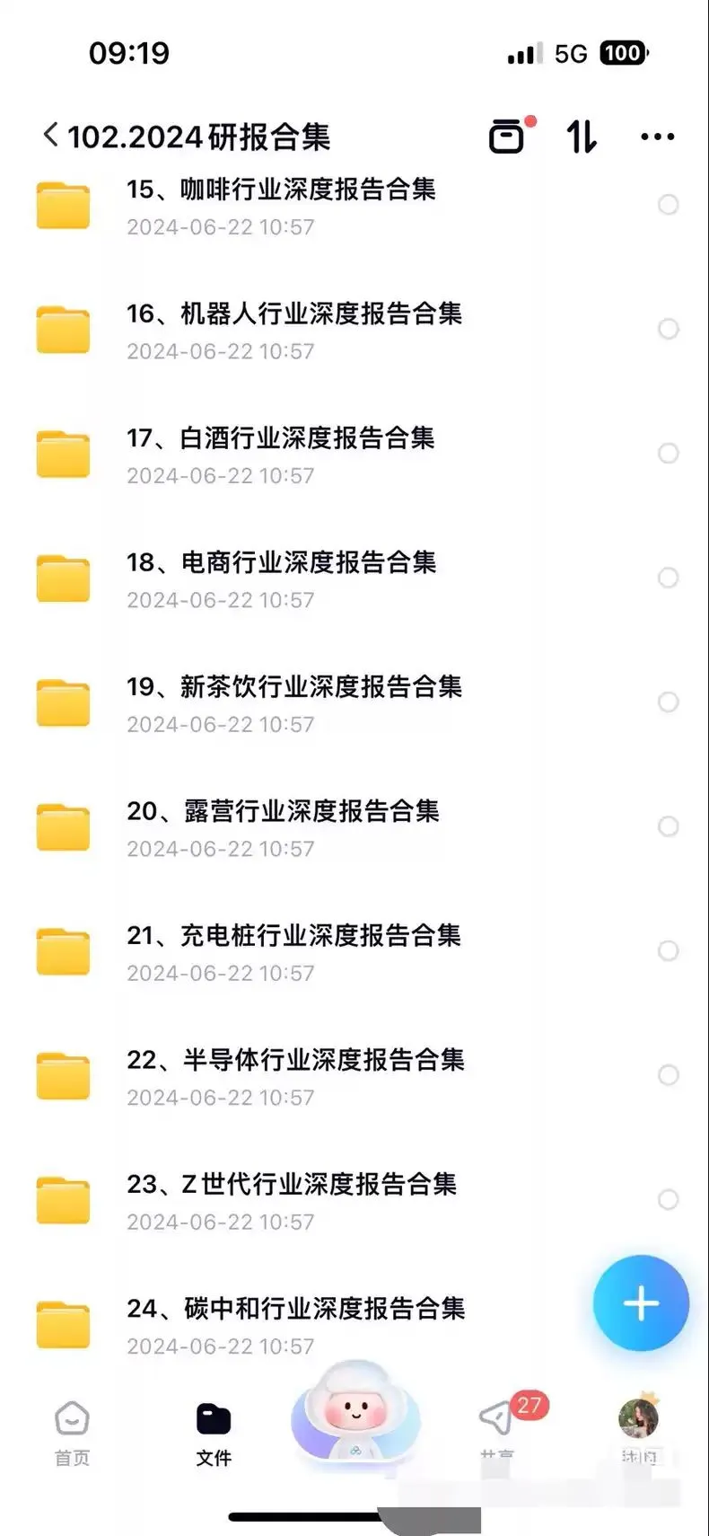 2024行业报告分析研究研报