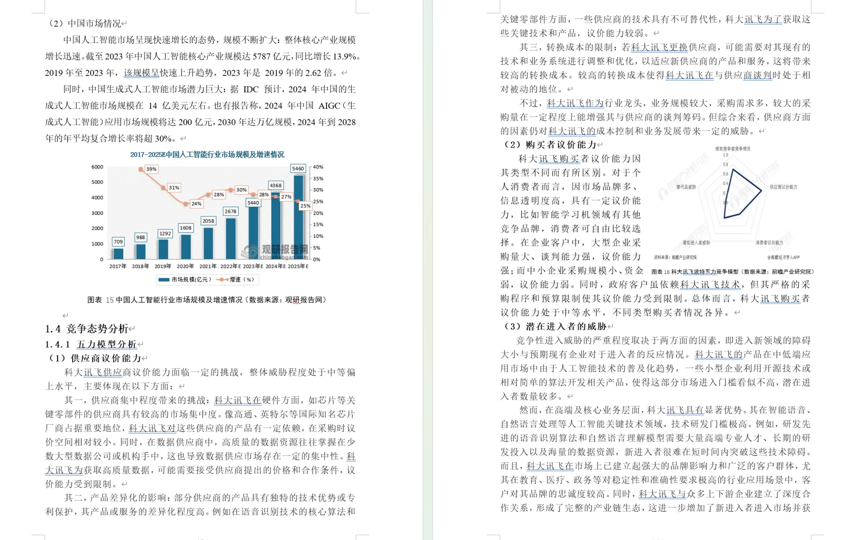 证券投资学作业 科大讯飞投资报告