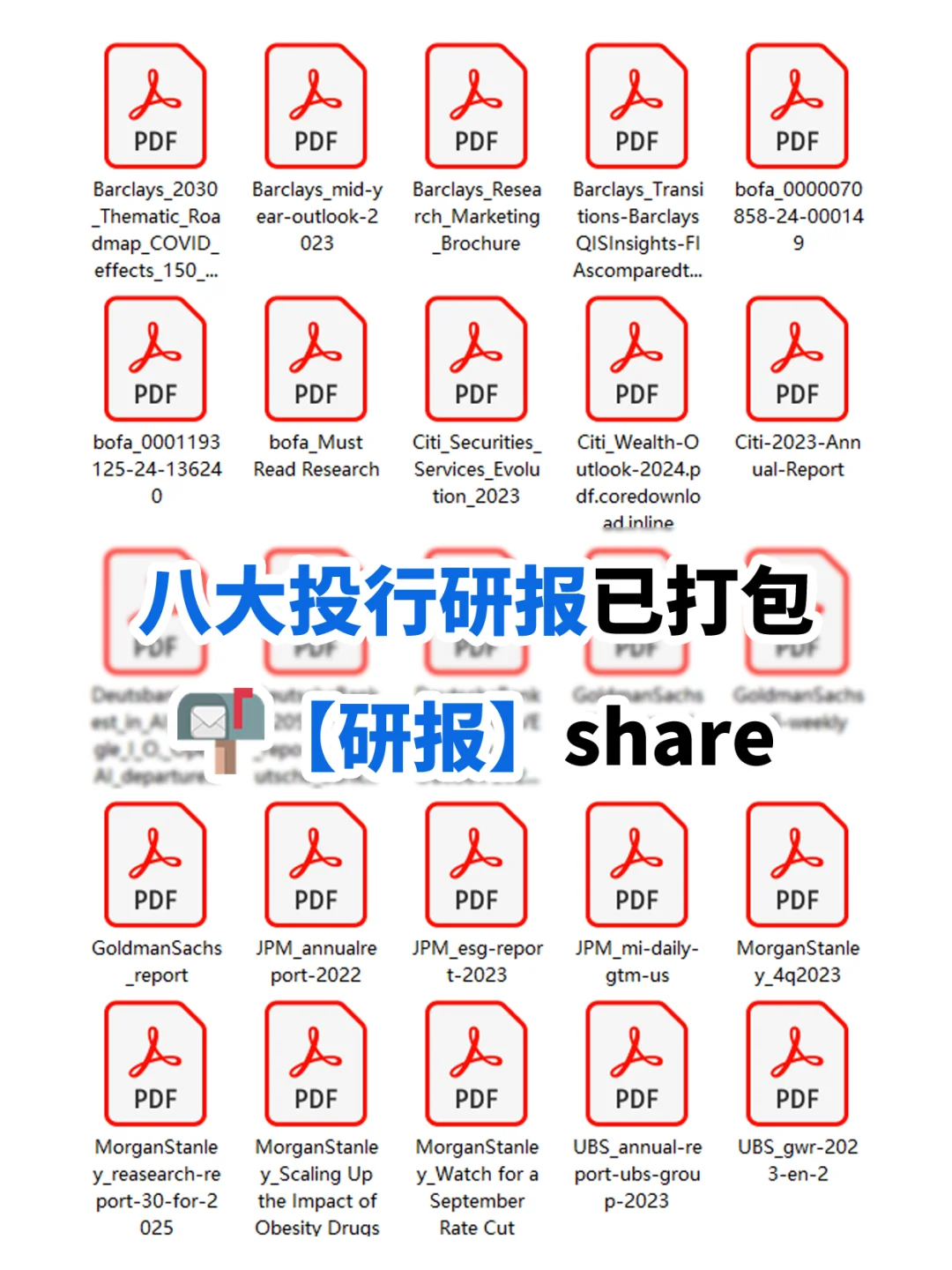 前Citi人 | 研报只在这几个地方上找