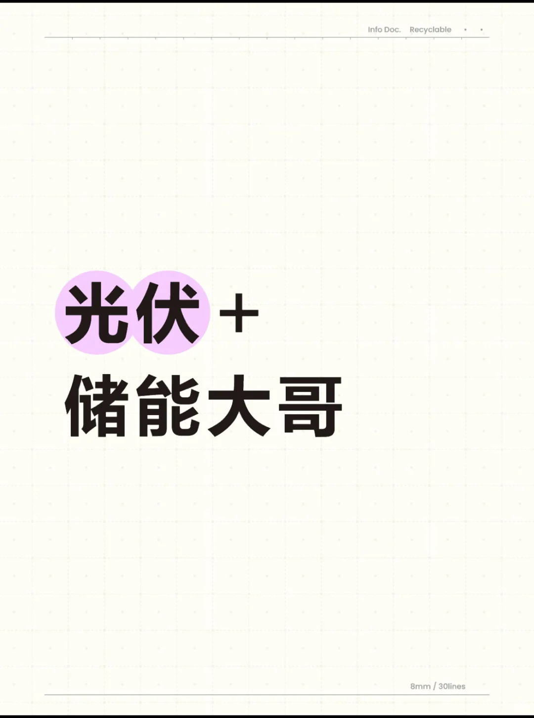 光伏储能新大哥