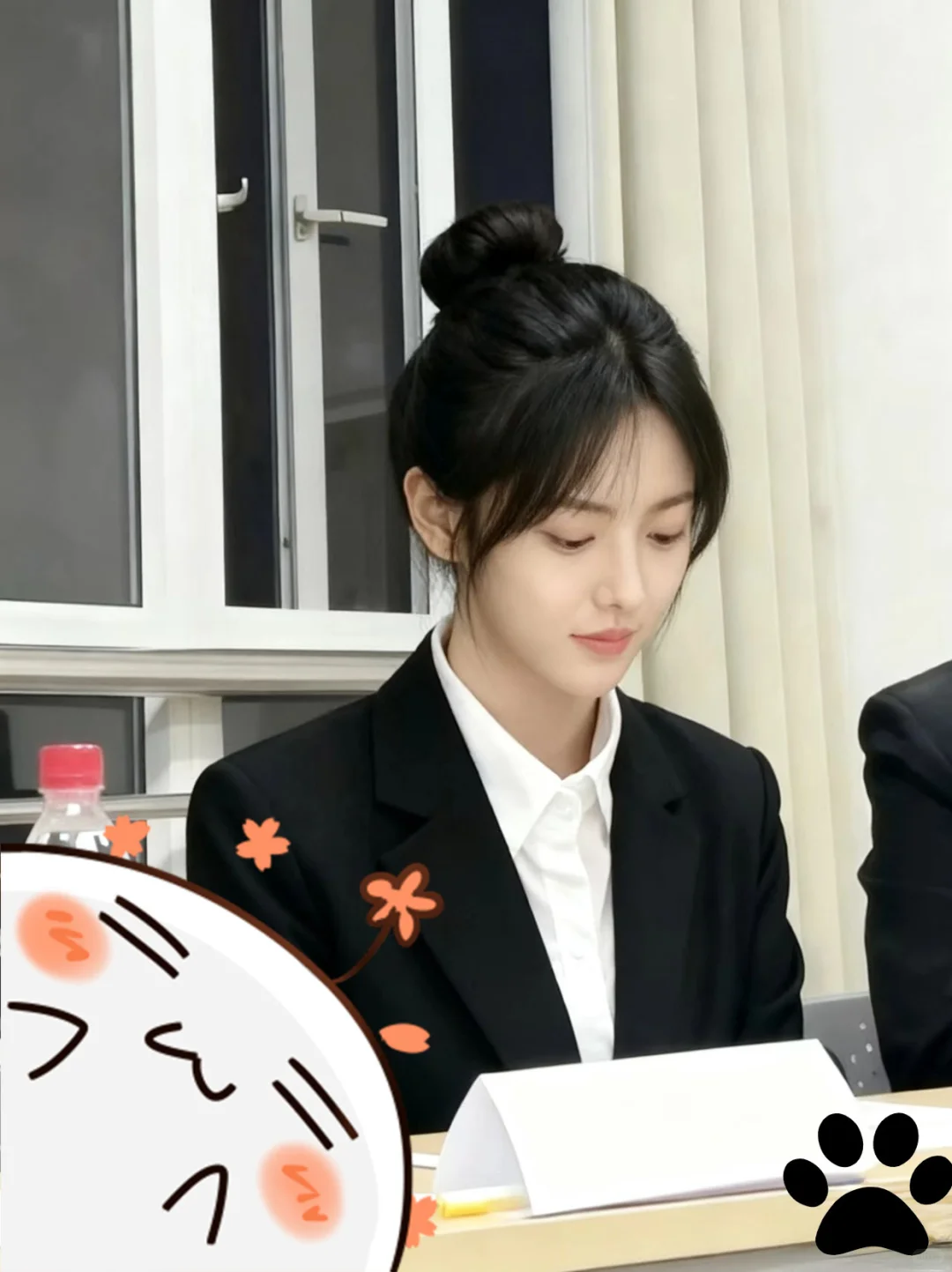 银行面了个小姑娘，太讨人喜了吧