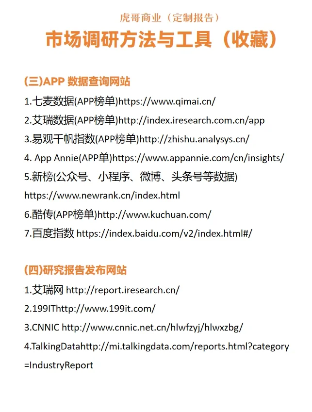 市场调研分析 干货分享