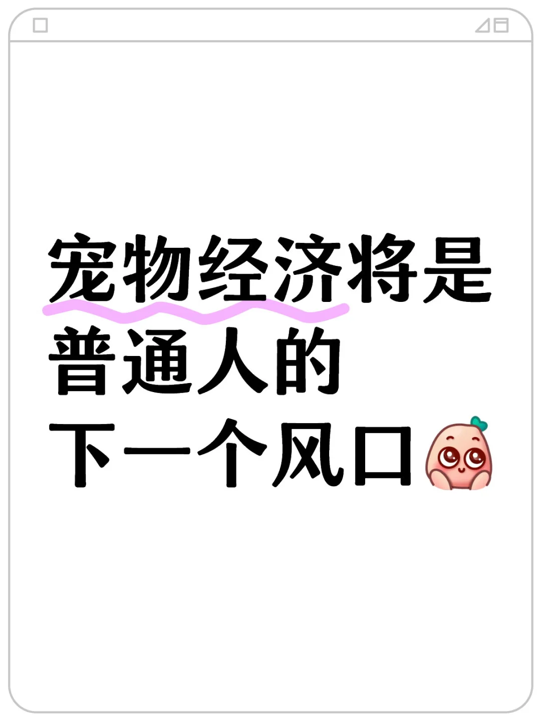 宠物经济将是普通人的下一个风口