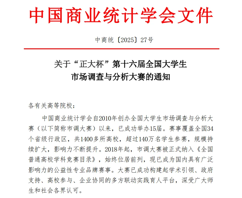 正大杯市调赛去年国二想带5支队伍