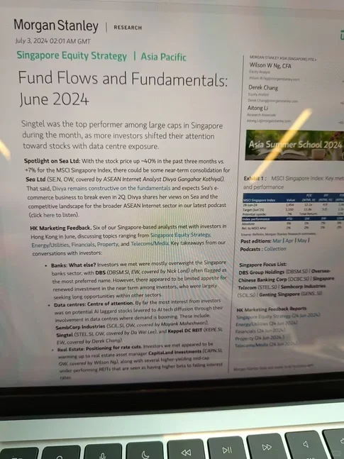 只有MS是真的想让留学生学会做行研......