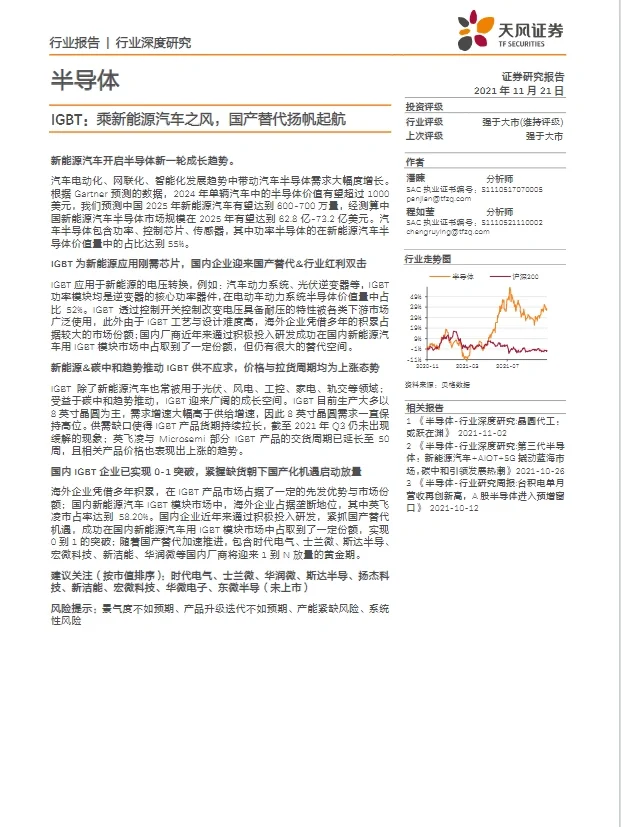 每日精选研报11.22