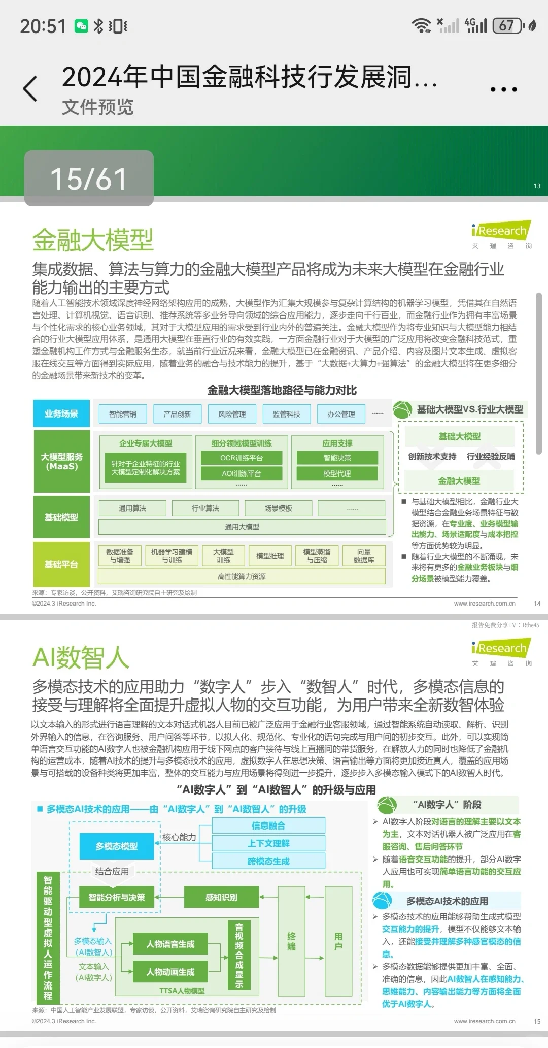 2024年中国金融科技行业发展洞察报告