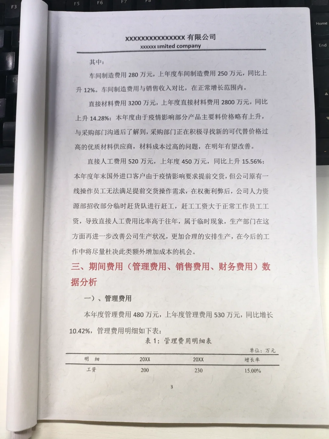 第一次见这么完美的财务数据分析报告！