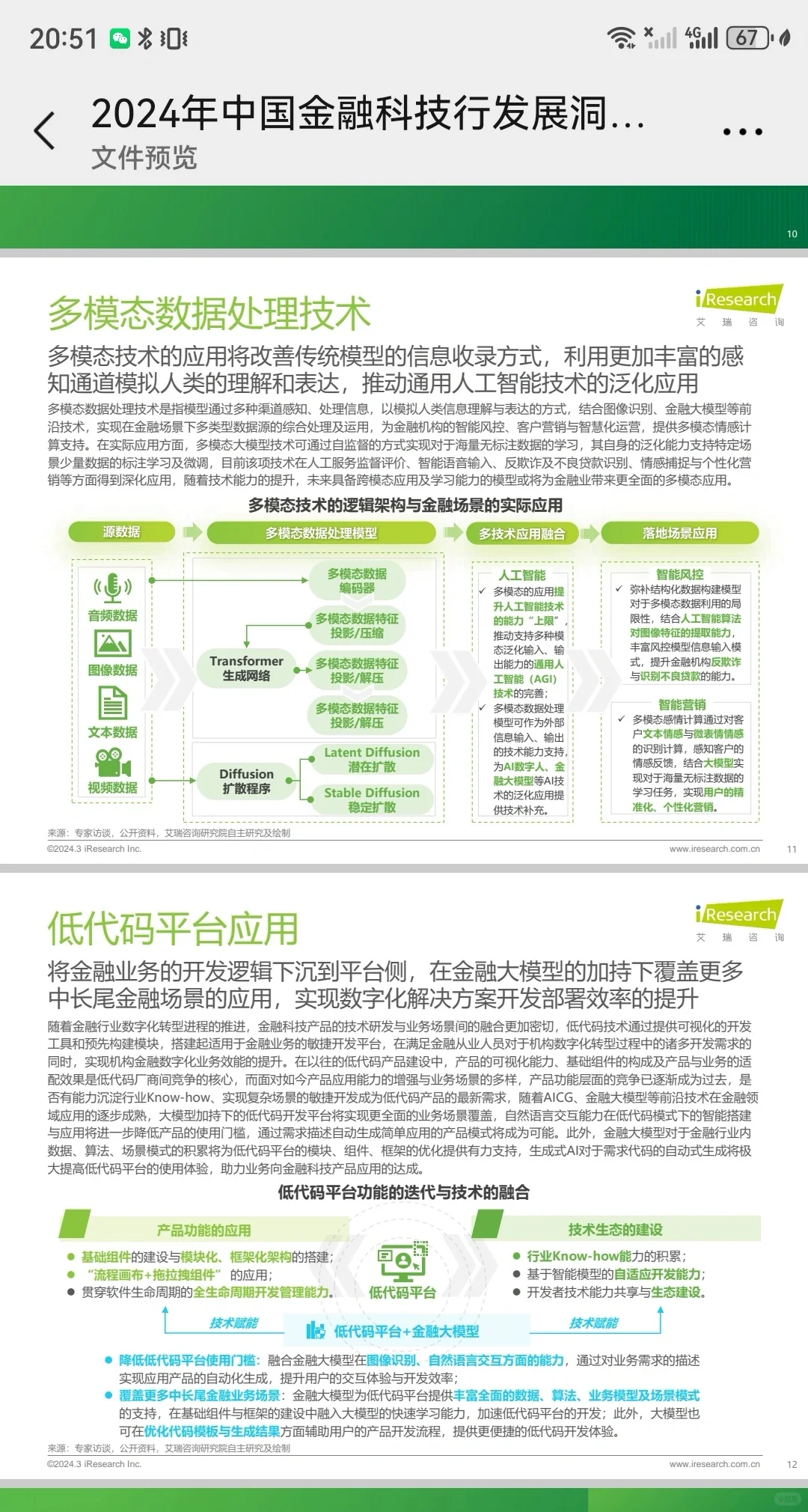 2024年中国金融科技行业发展洞察报告