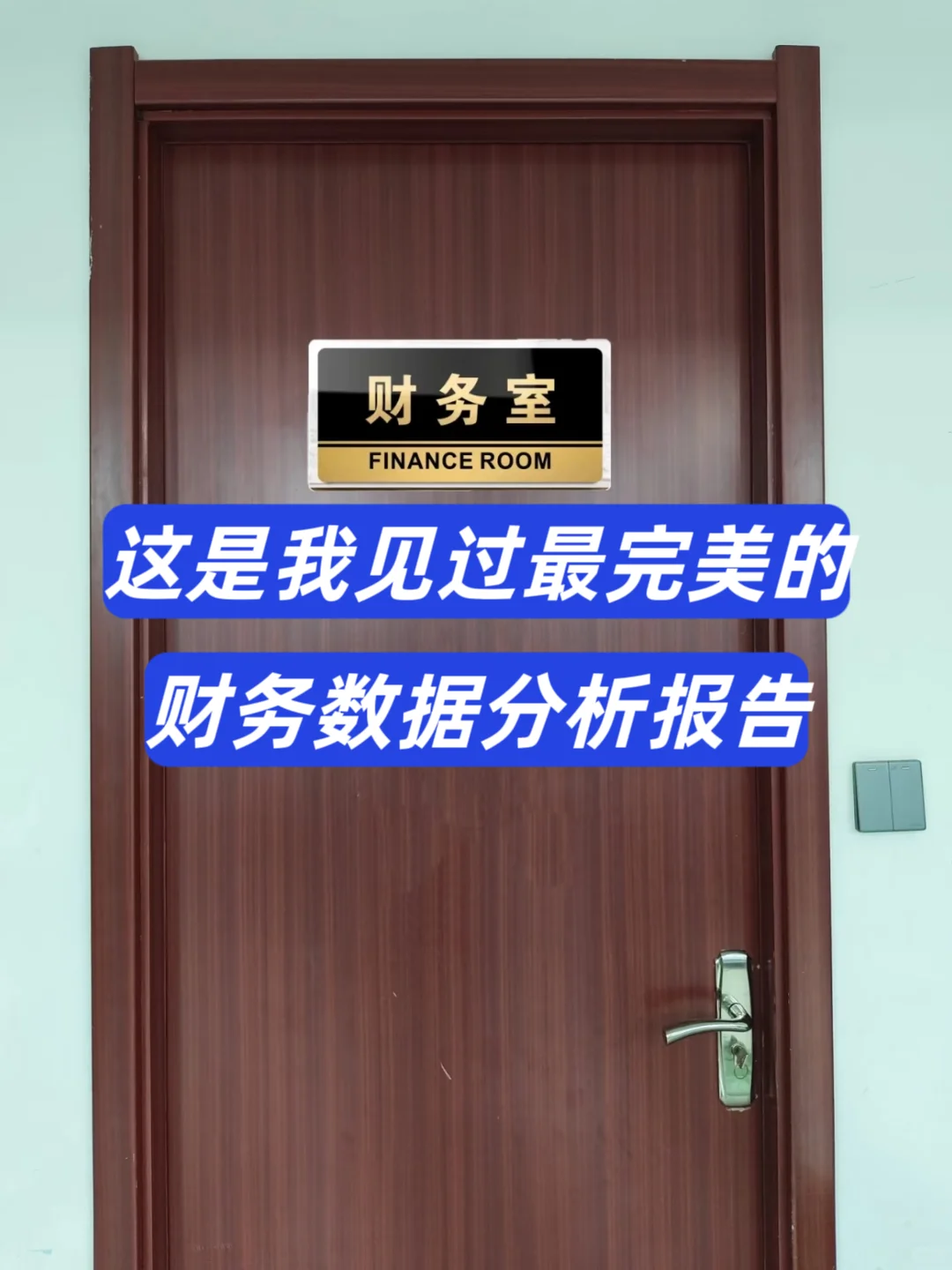 第一次见这么完美的财务数据分析报告！