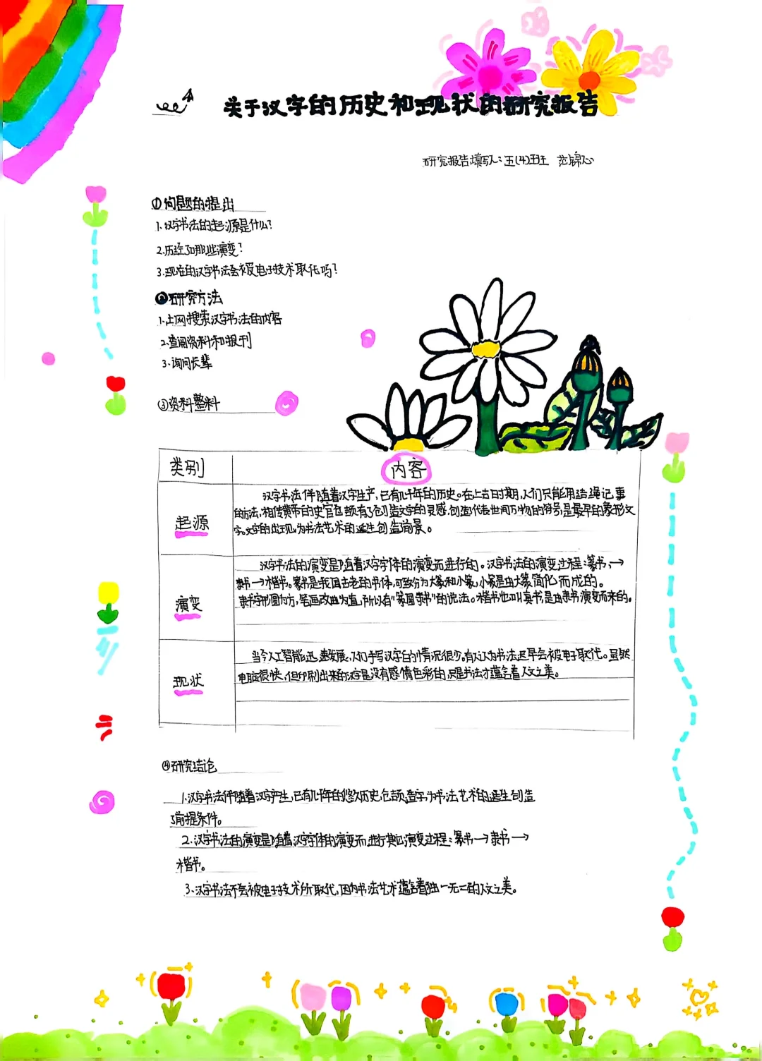五下语文第三单元遨游汉字王国【研究报告】