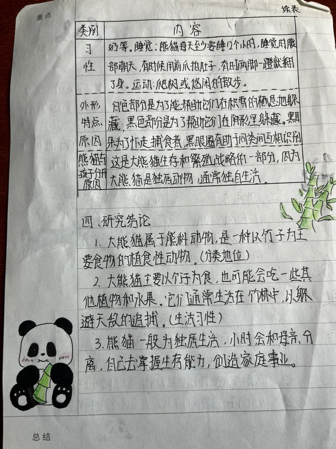 五下研究报告