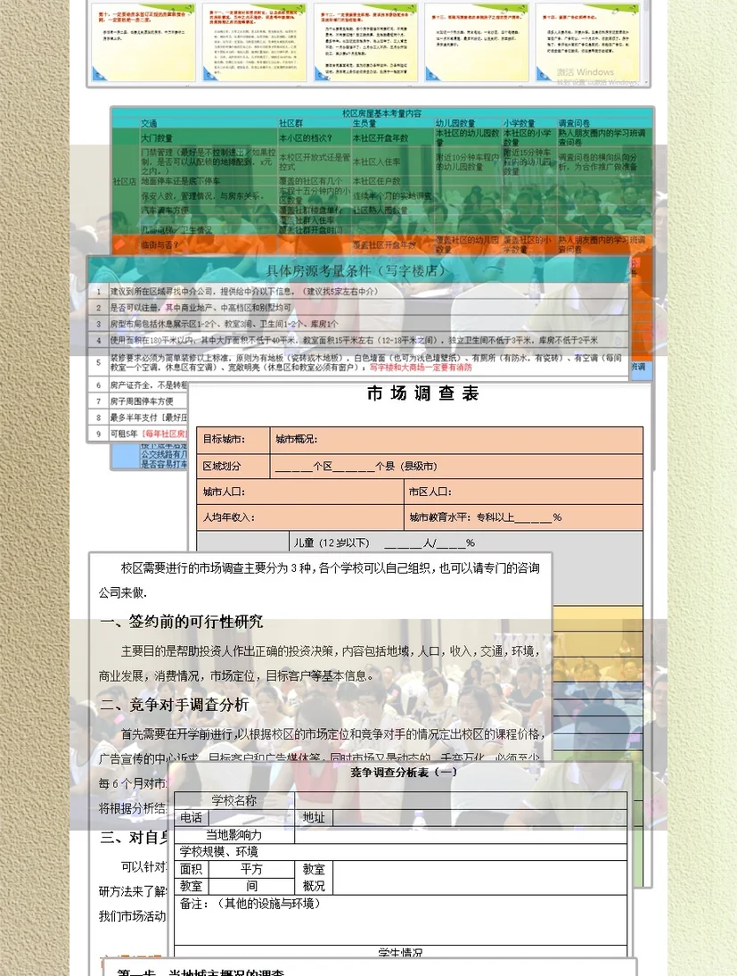 教育培训机构招生方案市场调研分析报告