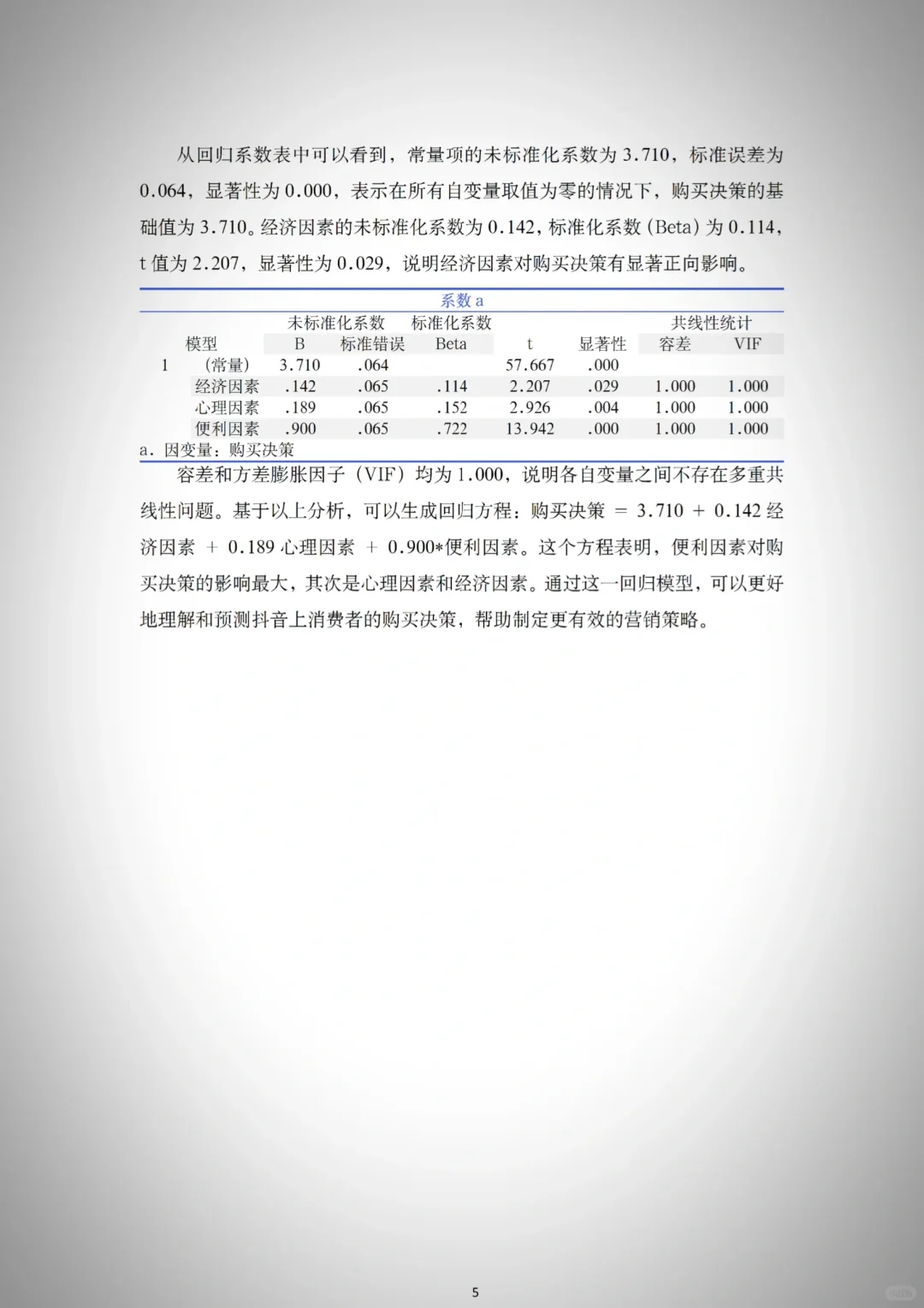 费时一天给学妹做的spss数据分析😂