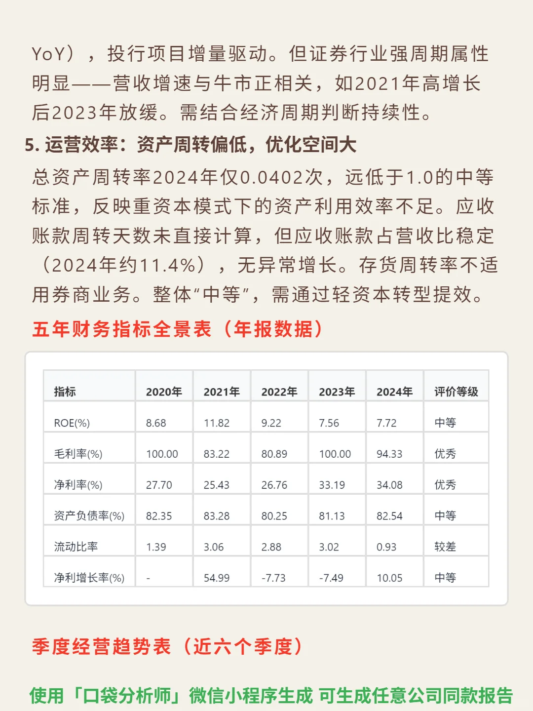 中信证券 4000 字深度研报
