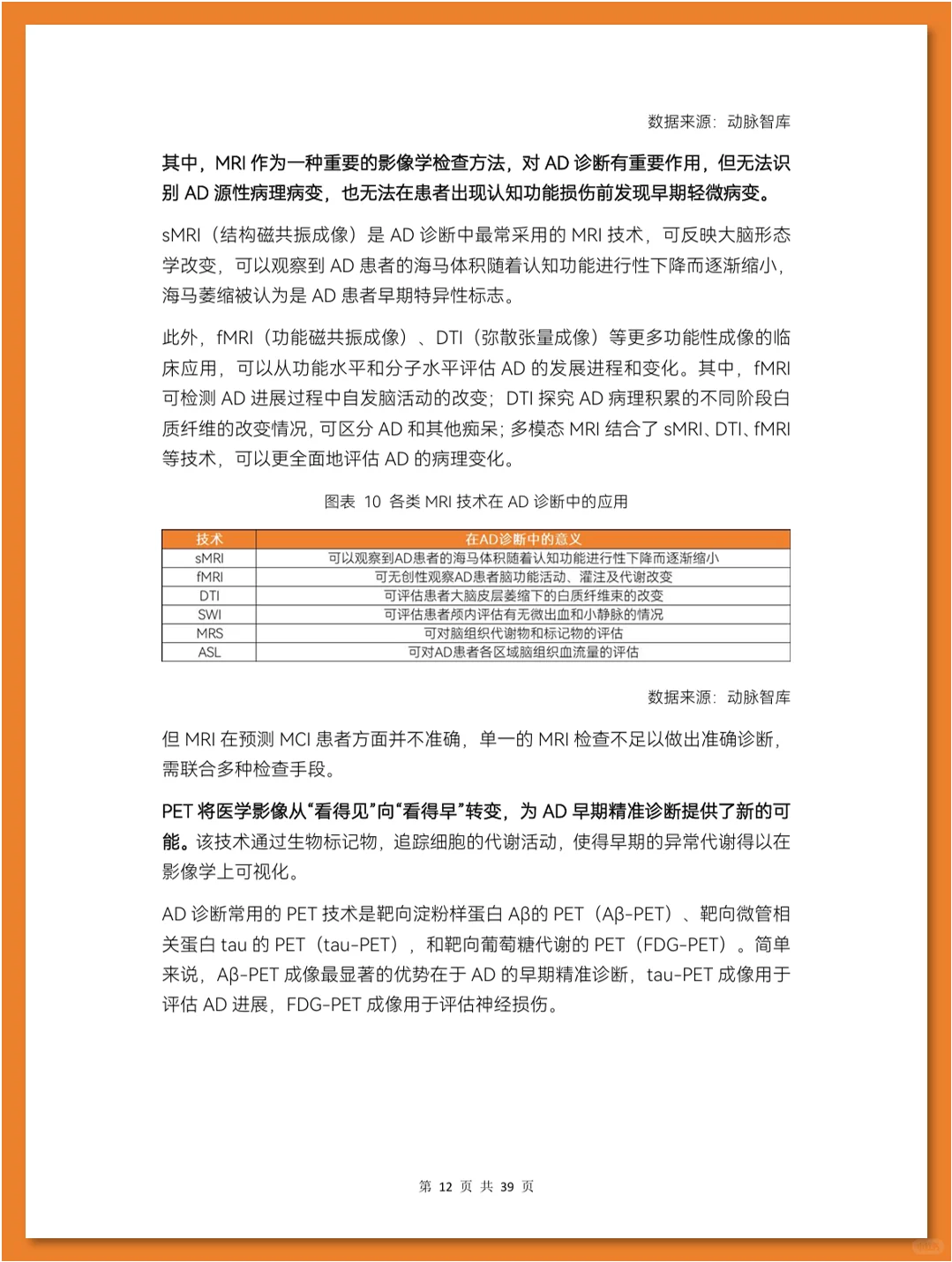 阿尔茨海默症早筛行业研究报告