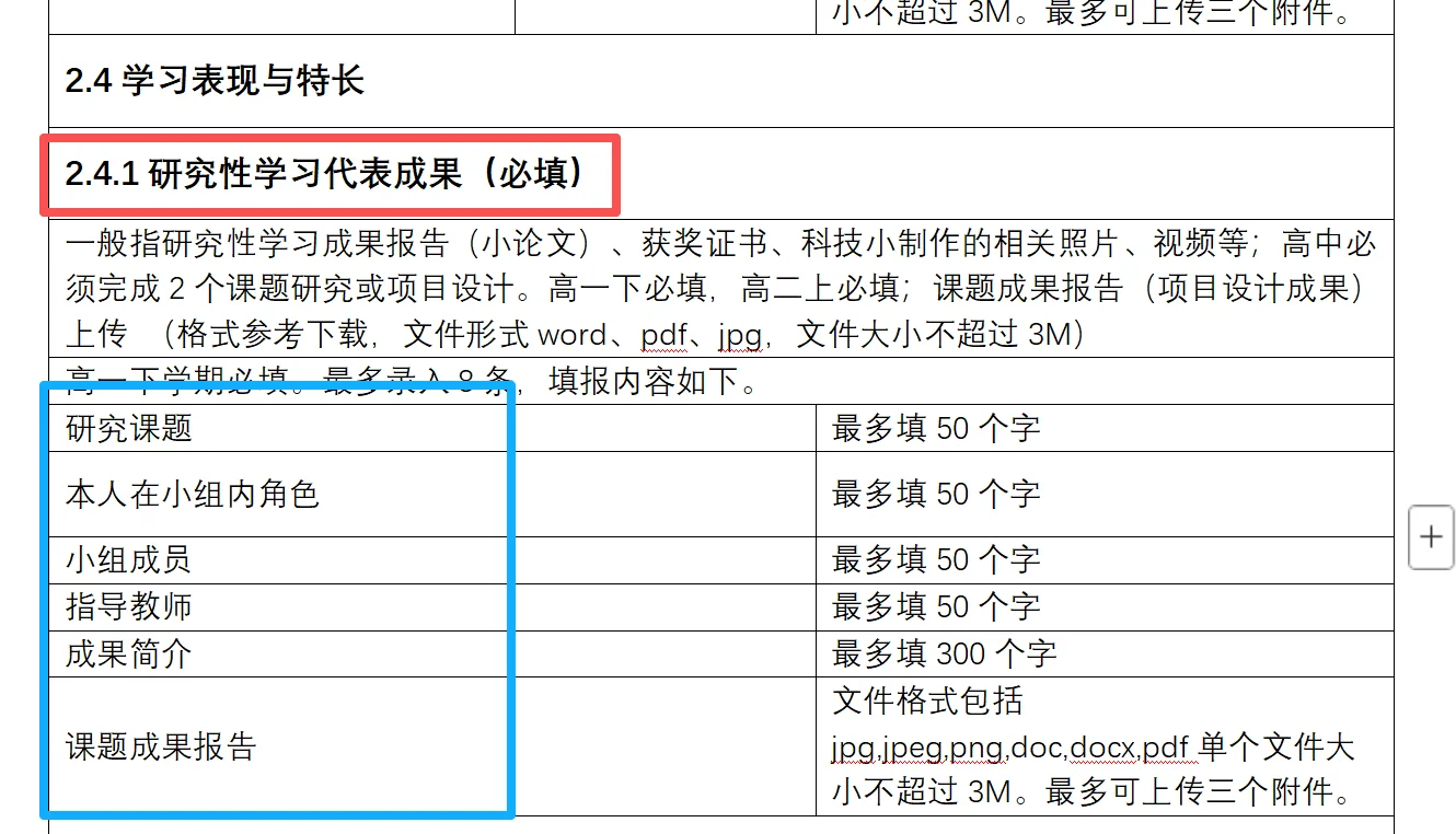 研究性学习代表成果报告直接来抄！
