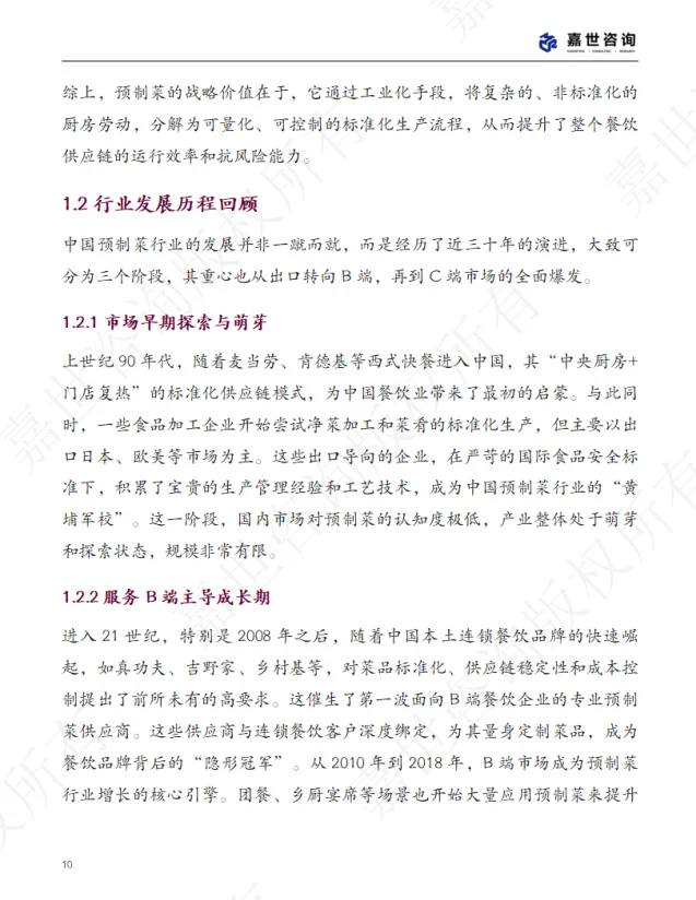 2025 中国预制菜行业现状报告
