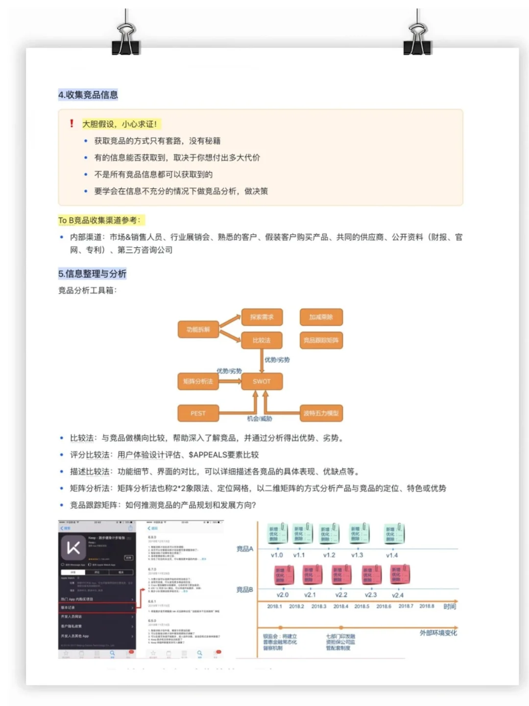 1小时搞定一份竞品分析报告