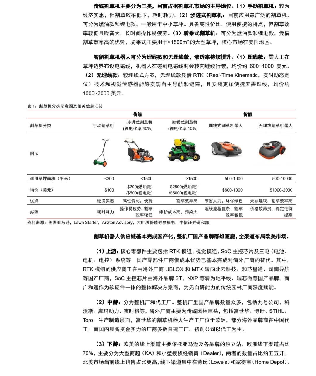割草机行业报告，有感兴趣的朋友吗？