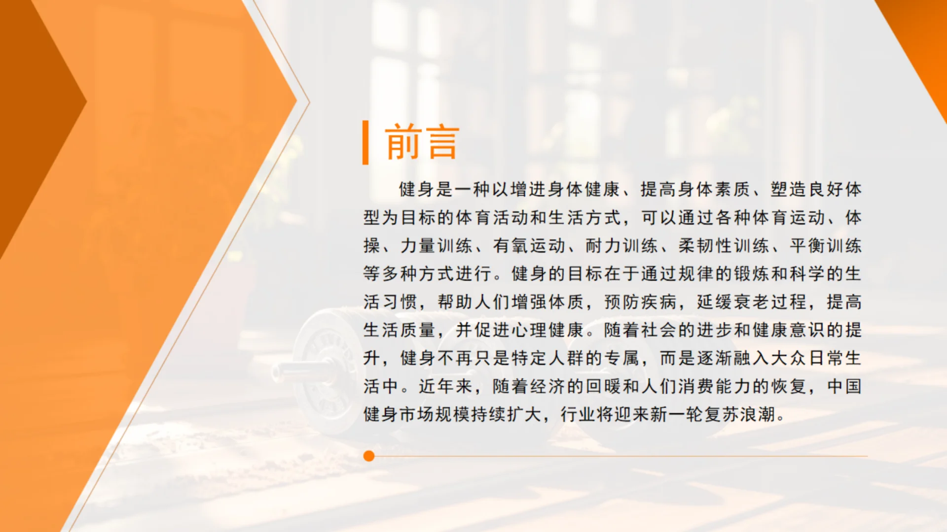 2024年中国健身行业市场前景及投资研究报告