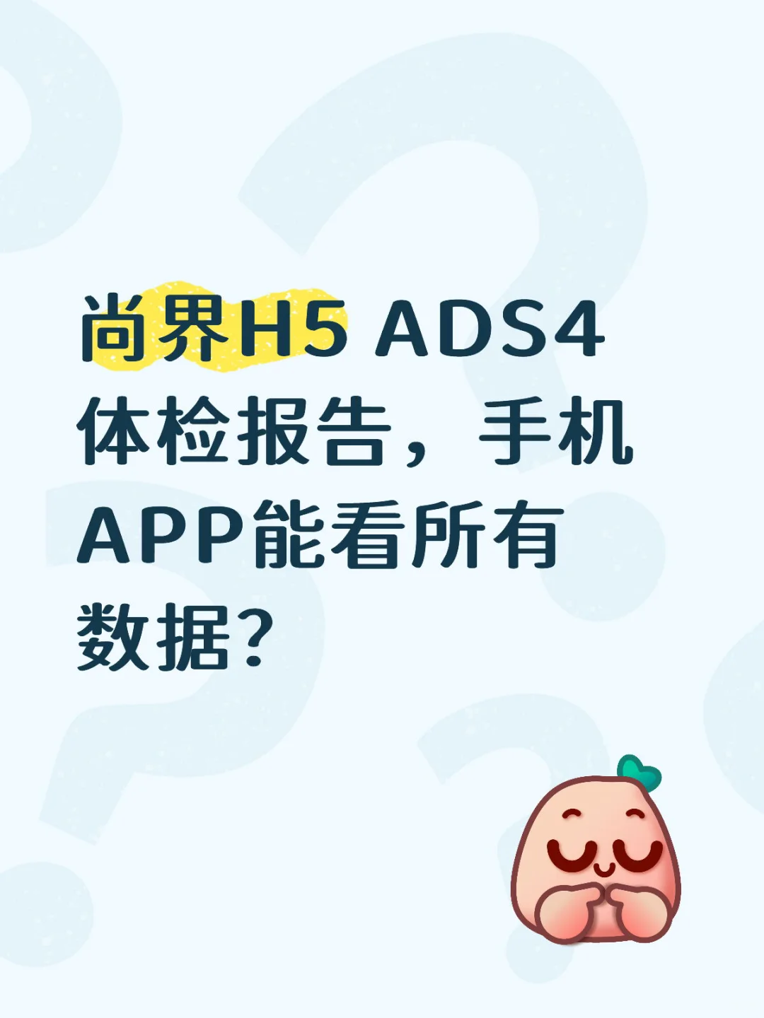 超详细尚界H5车机ADS体检报告！
