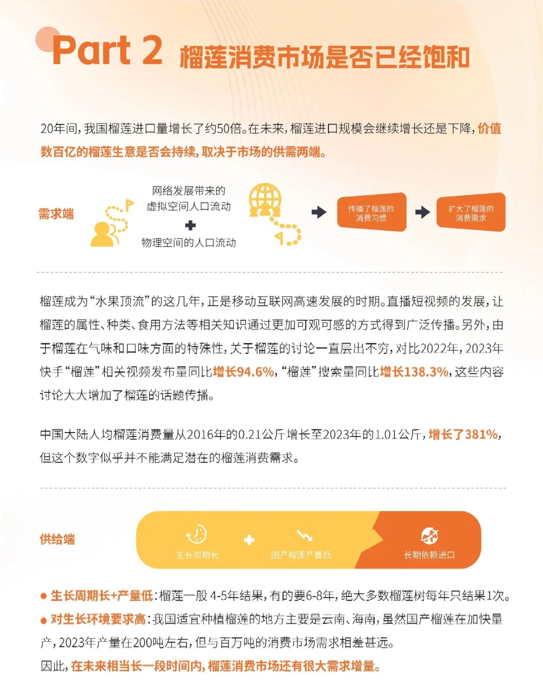 12页报告|2024榴莲数据报告