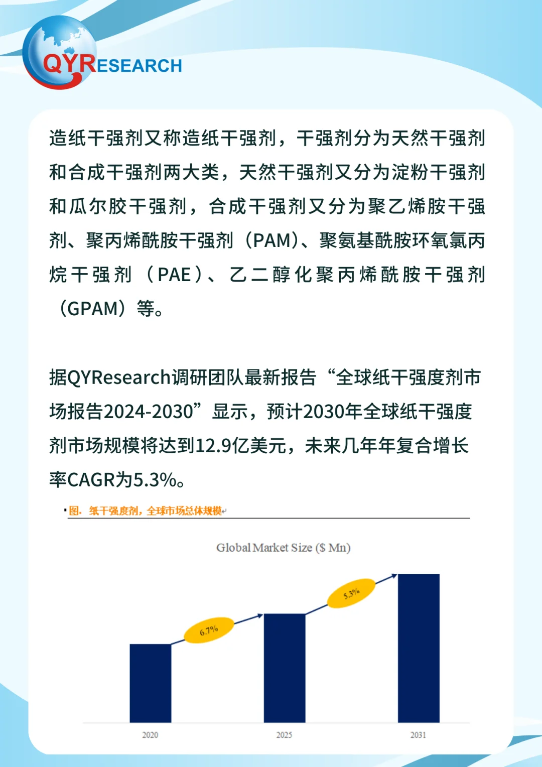 纸干强度剂行业研究报告（2025版）