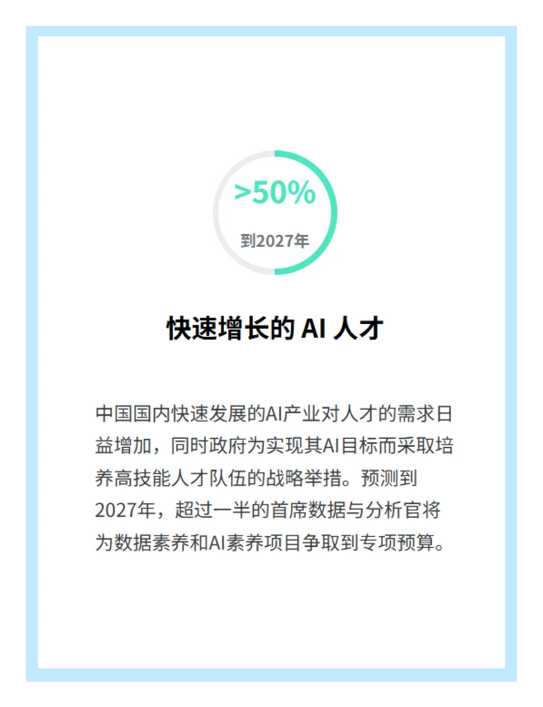 Gartner对2025年中国AI市场十大趋势判断
