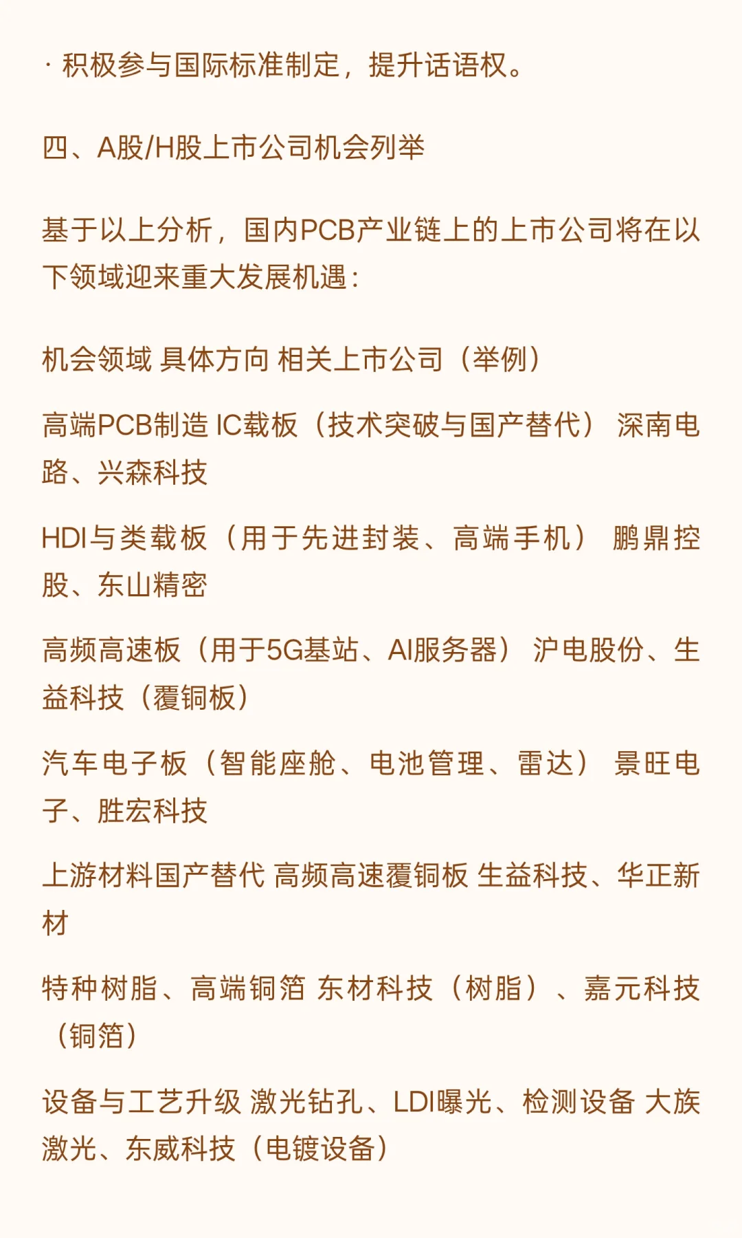 PCB（印制电路板）行业发展报告解读