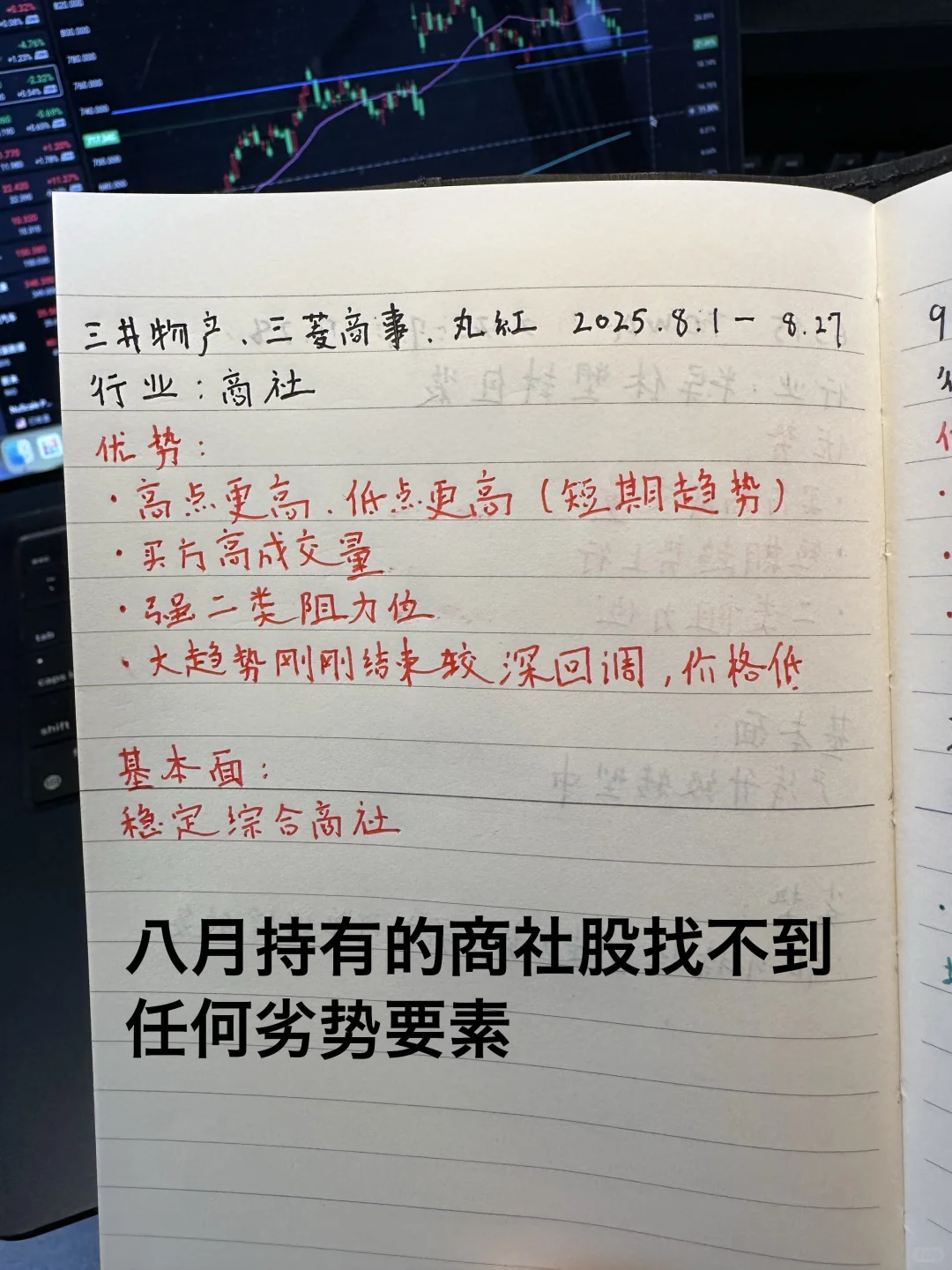学会整理持仓笔记：让交易优势可视化