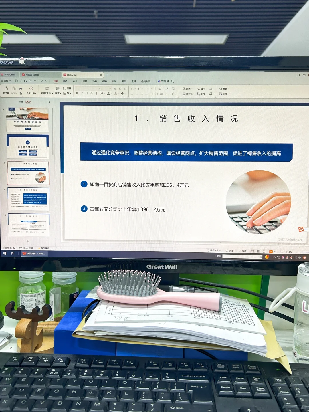 这才是老板想看的年度财务数据分析报告❗️