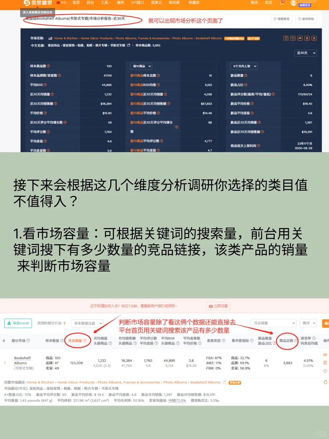 亚马逊新手如何做市场分析？领导夸我真全面