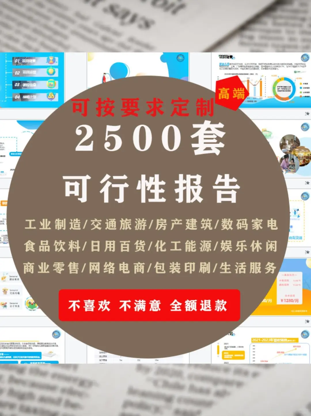 ⚡️项目可行性研究分析报告行业投资可研