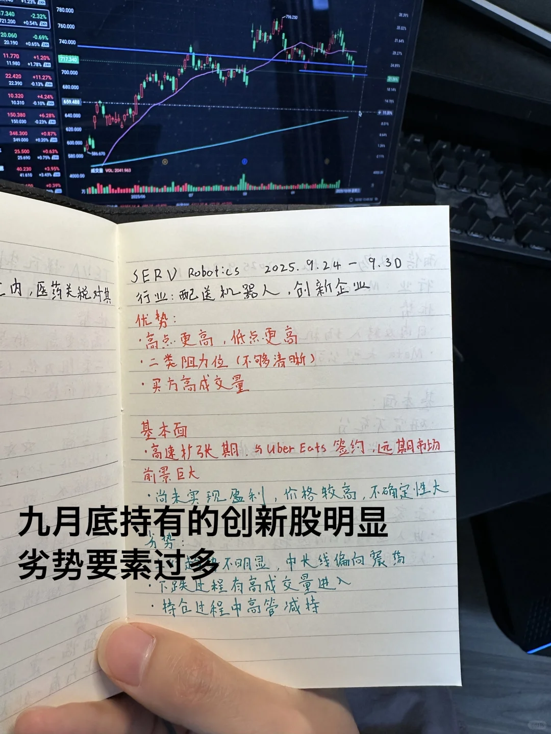 学会整理持仓笔记：让交易优势可视化