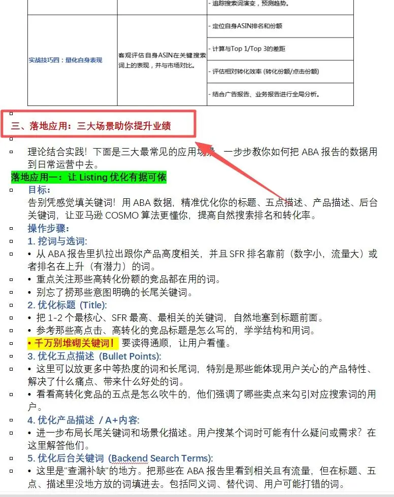 突然发现，很多亚马逊运营都不会用ABA报告