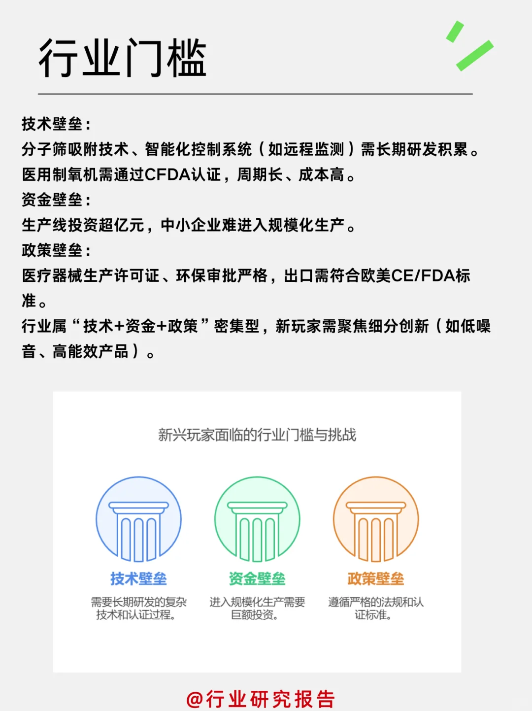 一天吃透一个细分行业：制氧机行业