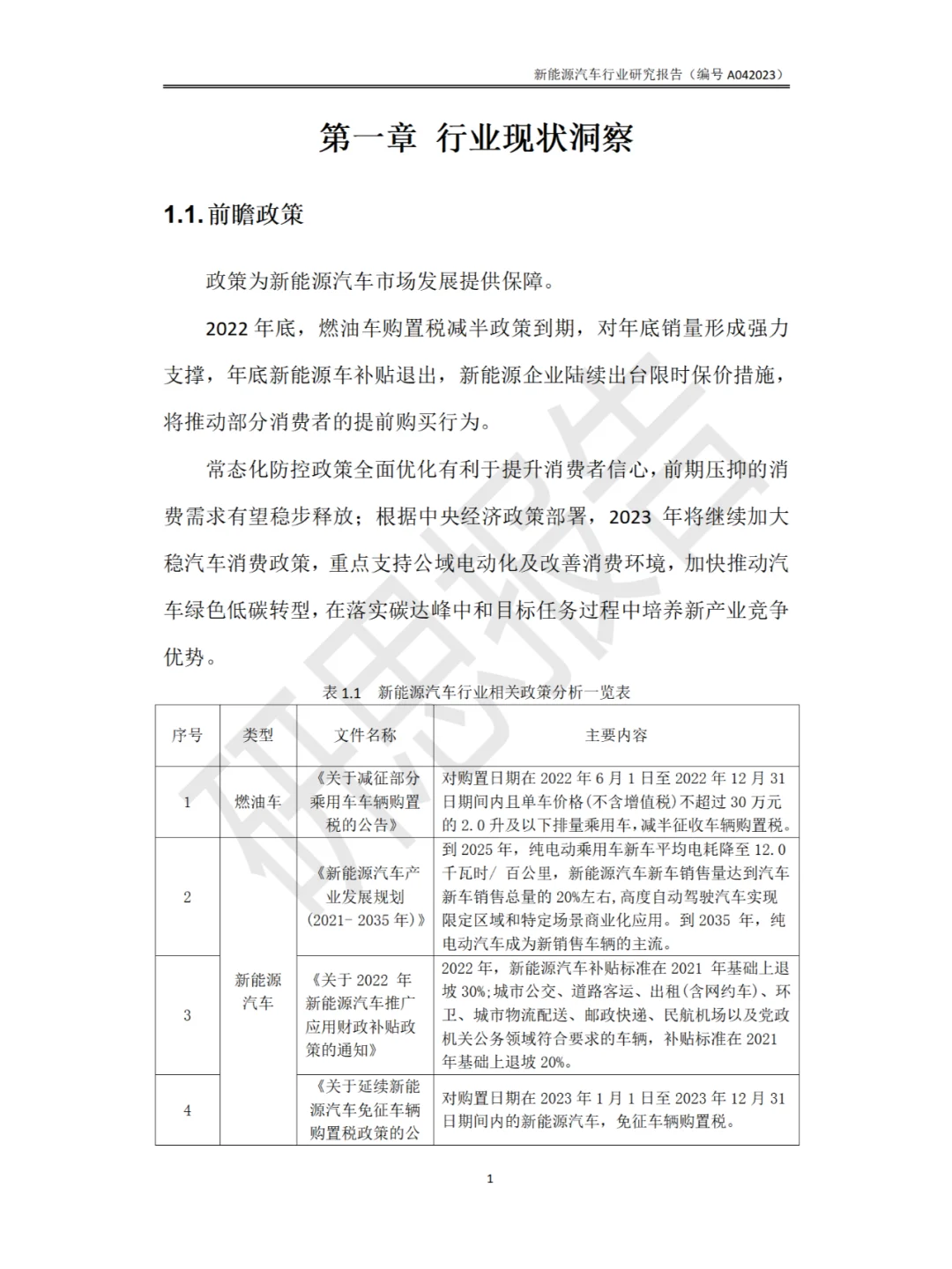 新能源汽车行业研究报告（干货）