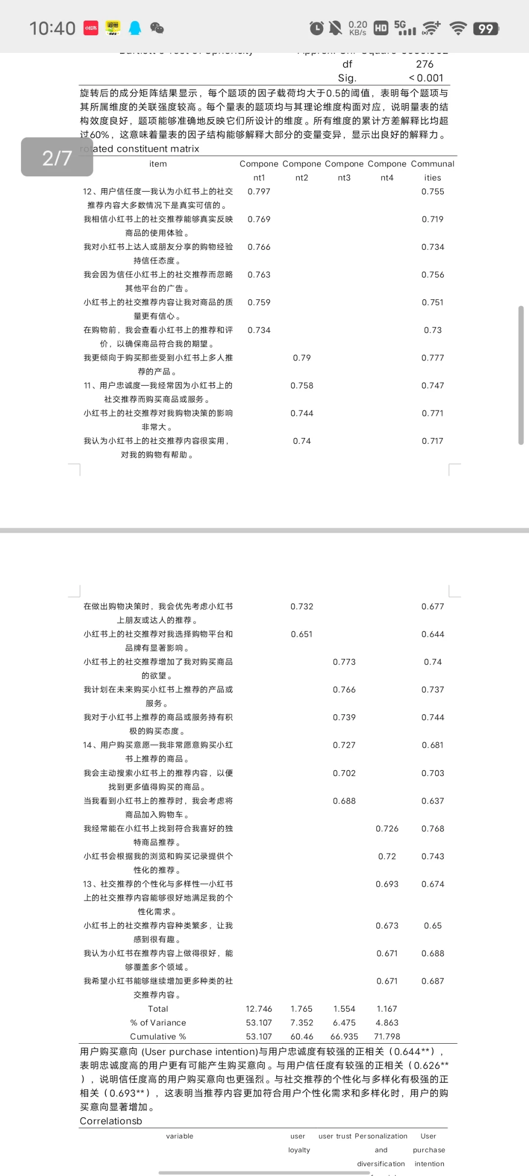 这是标准的SPSS数据分析报告