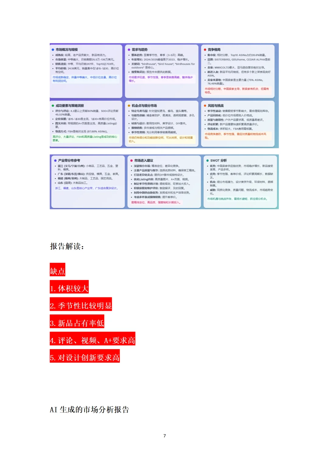 类目分析——户外庭院用品