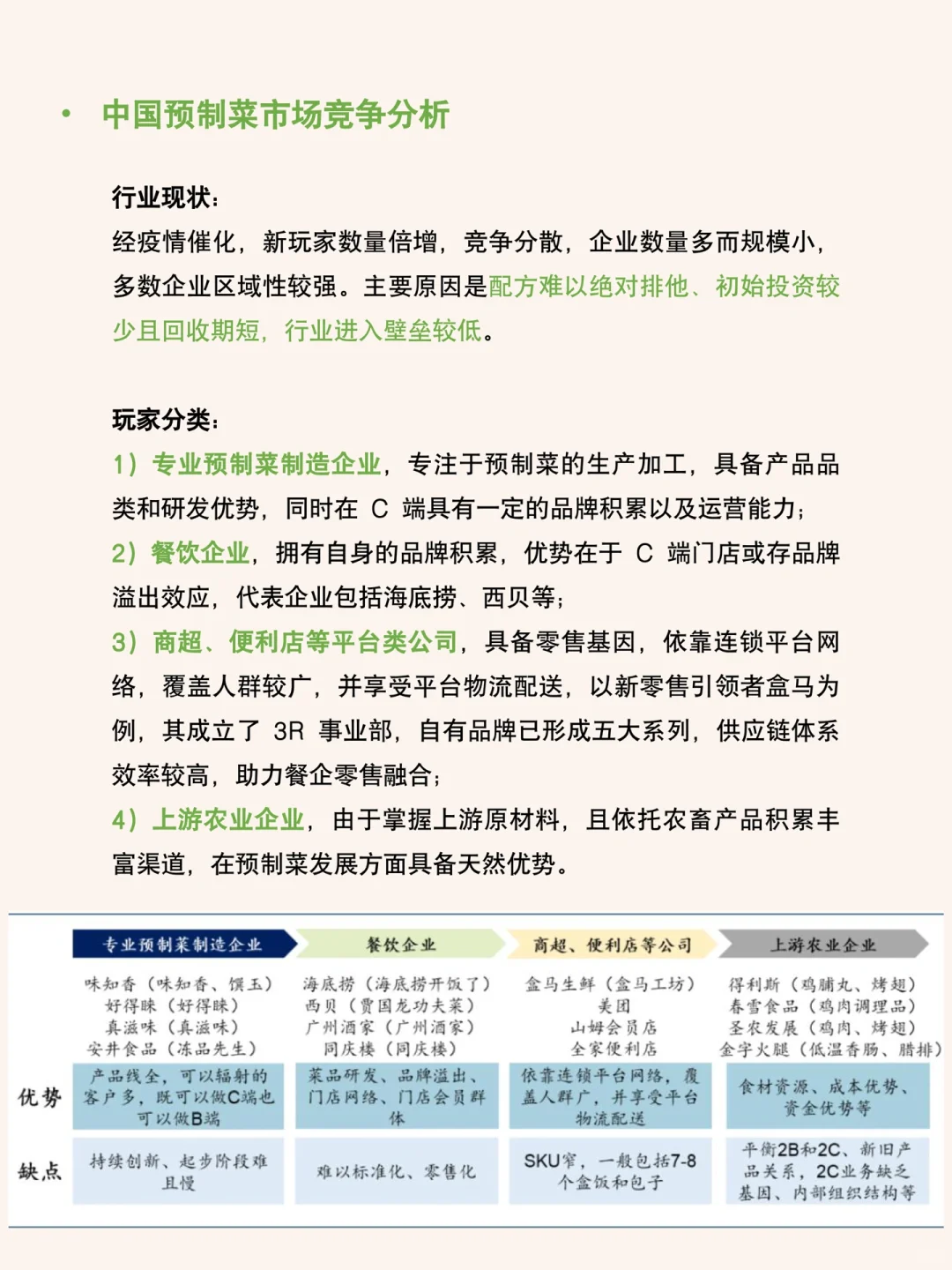 每天研究一篇行业报告：预制菜行业